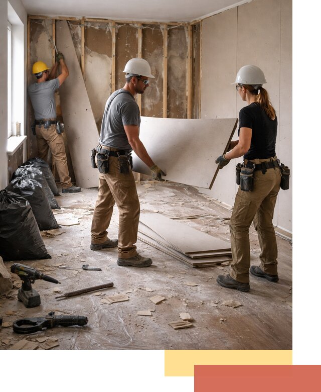 Демонтаж стеновых панелей в находке быстро и аккуратно