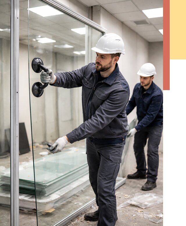 Демонтаж стеклянных перегородок в находке от 3301 руб. — быстро и недорого | ОТДЕЛОЧНИК-Нхд