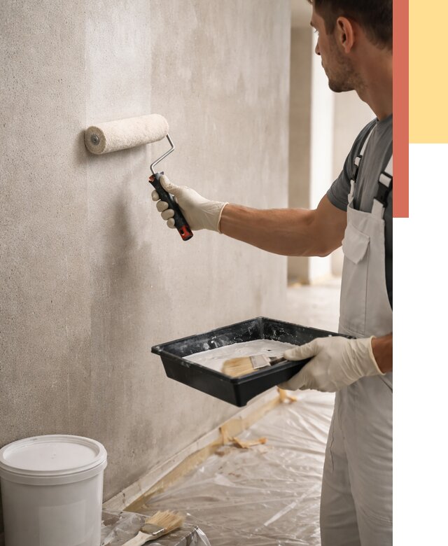 Грунтовка стен в находке от 2269 руб. м2 — быстро, недорого, с материалом | ОТДЕЛОЧНИК-Нхд