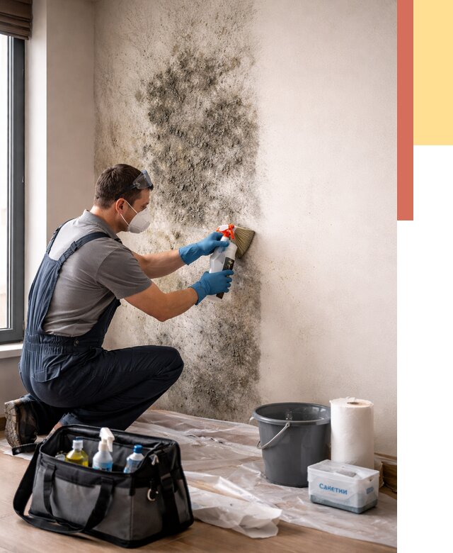 Удаление плесени со стен в находке от 2218 руб. — быстро и недорого | ОТДЕЛОЧНИК-Нхд