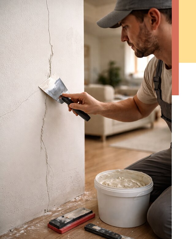 Заделка трещин и сколов в находке от 2527 руб. — быстро и недорого | ОТДЕЛОЧНИК-Нхд