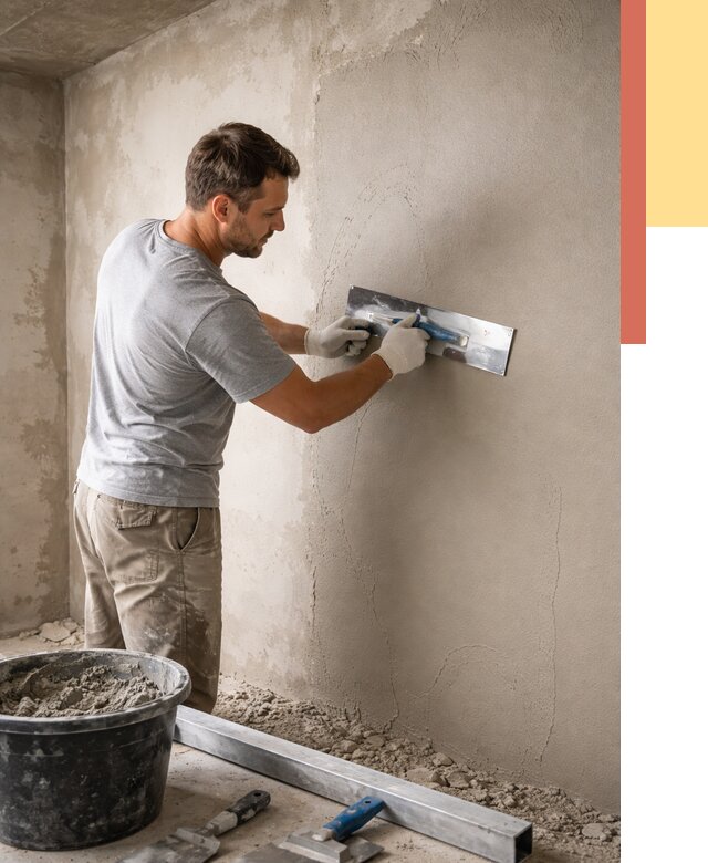 Штукатурка стен без маяков в находке от 7427 руб/м2 — услуги и цена | ОТДЕЛОЧНИК-Нхд