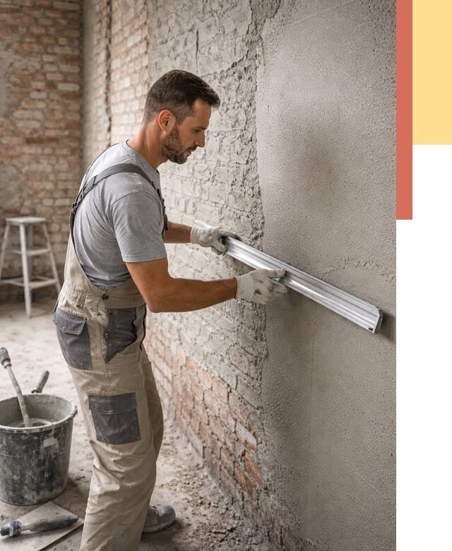 Штукатурка кирпичных стен в находке от 4642 руб/м2 — быстро и недорого | ОТДЕЛОЧНИК-Нхд