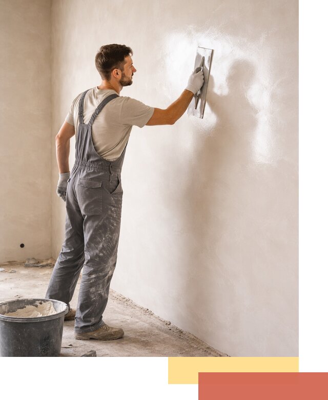 Глянцевание штукатурки стен в находке профессионально и быстро