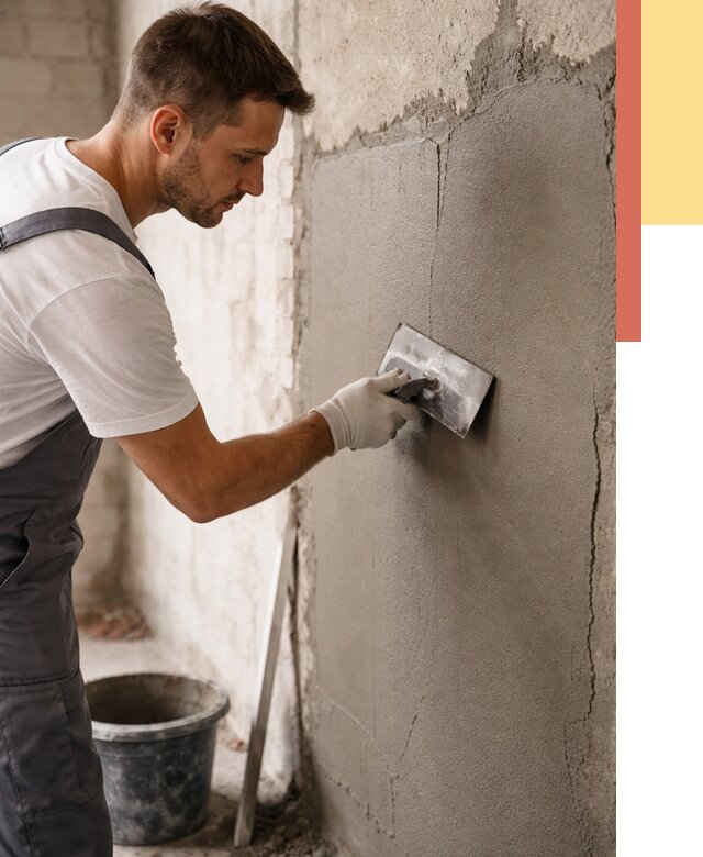 Штукатурка стен под плитку в находке от 4332 руб./м2 — выравнивание под плитку | ОТДЕЛОЧНИК-Нхд