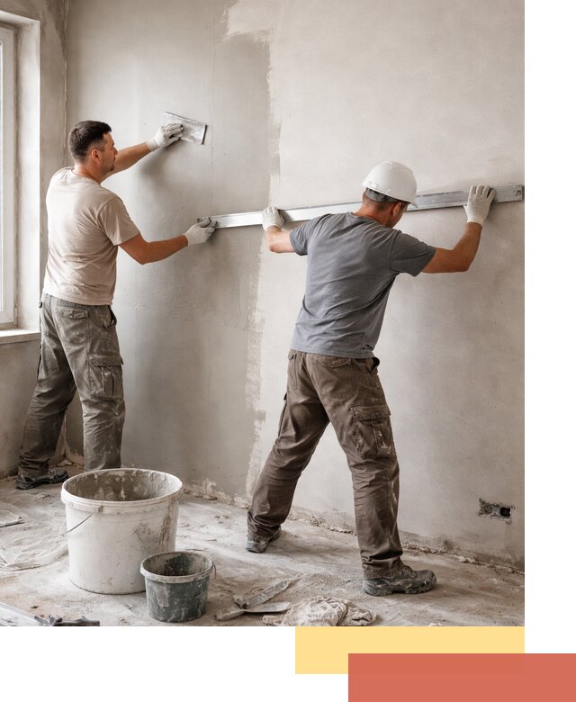 Штукатурка стен под покраску в находке качественно и быстро