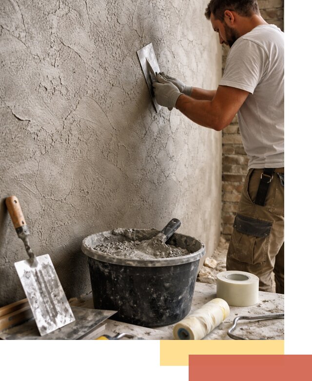 Декоративная штукатурка лофт в находке — отделка стен и потолков