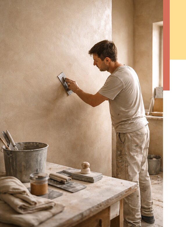 Марокканская штукатурка таделакт в находке под ключ от 4332 руб. | ОТДЕЛОЧНИК-Нхд