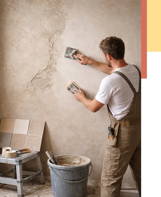 Ремонт декоративной штукатурки в находке от 4642 руб. под ключ | ОТДЕЛОЧНИК-Нхд