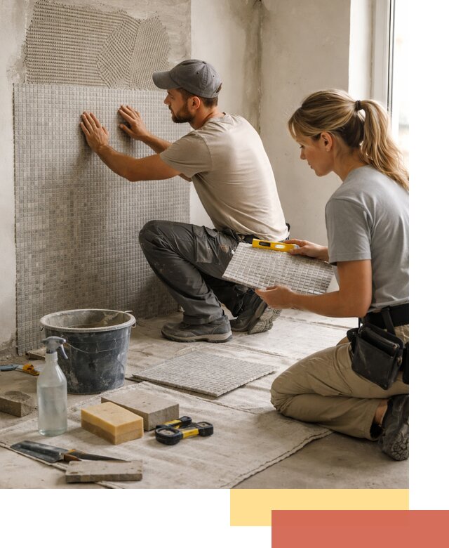 Облицовка стен мозаикой в находке качественно и быстро