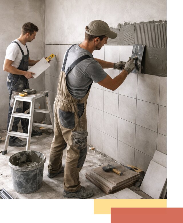 Укладка плитки на стены в находке профессионально и надежно