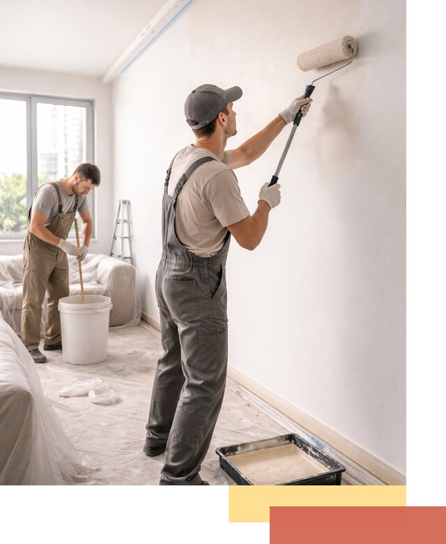 Покраска стен в офисе в находке — быстрый и качественный ремонт