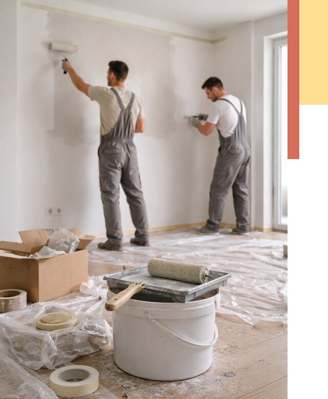 Покраска стен в квартире в находке от 2579 руб/м2 — быстро и недорого | ОТДЕЛОЧНИК-Нхд