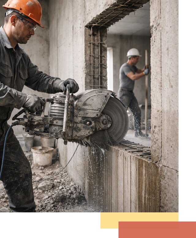 Алмазная резка проемов в находке быстро и точно