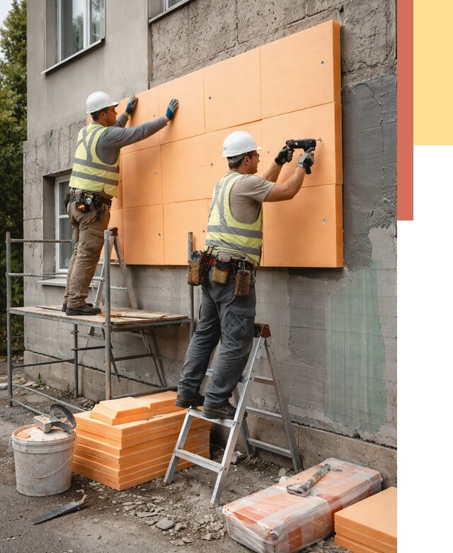 Утепление стен пеноплексом в находке от 1908 руб./м2 — быстро и недорого | ОТДЕЛОЧНИК-Нхд