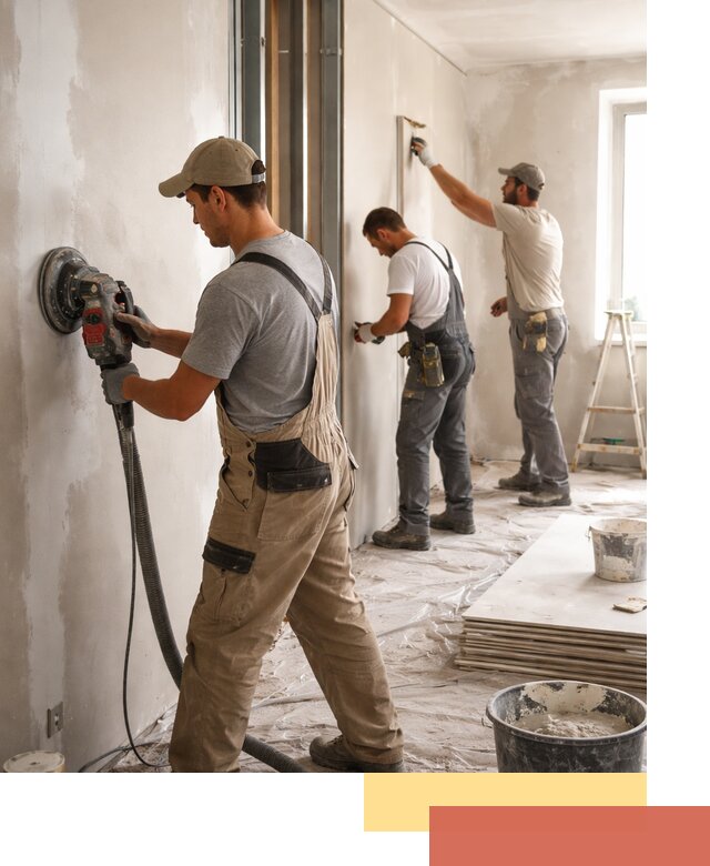 Профессиональная отделка стен в находке качественно и в срок