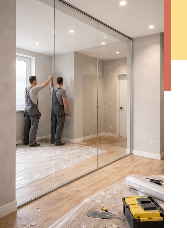 Безрамные стеклянные перегородки в находке — монтаж от 9799 руб. | ОТДЕЛОЧНИК-Нхд