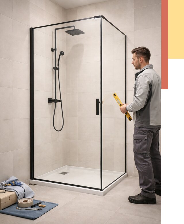 Стеклянные перегородки для душа в находке от 12894 руб. | Монтаж под ключ — ОТДЕЛОЧНИК-Нхд