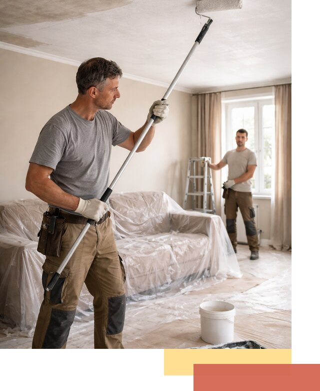 Грунтовка потолка в находке — подготовка под покраску и отделку