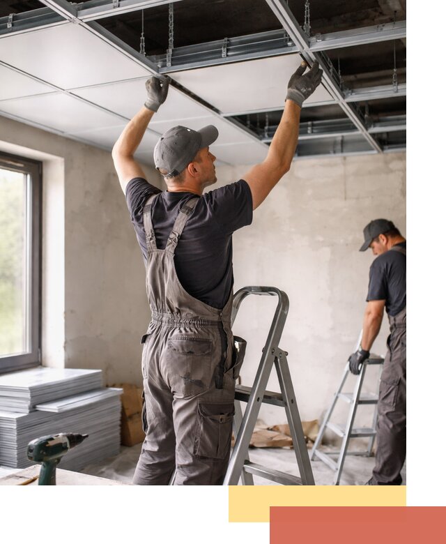 Монтаж кассетного потолка в находке качественно и быстро