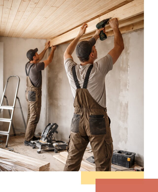 Монтаж потолка из вагонки в находке профессионально и аккуратно