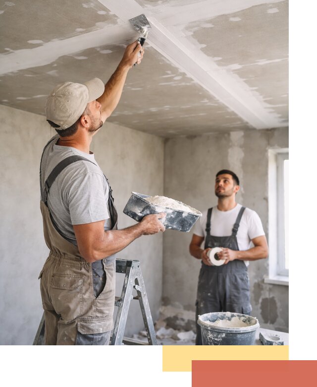 Обработка швов потолка ГКЛ в находке: качественная заделка и шпатлевка