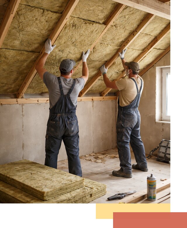 Утепление потолка минеральной ватой в находке