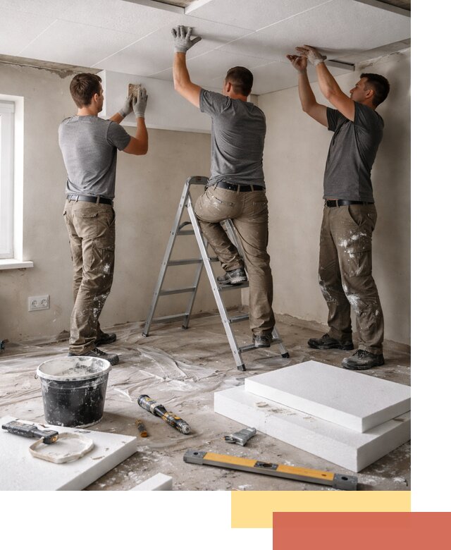 Утепление потолка пенопластом в находке быстро и качественно