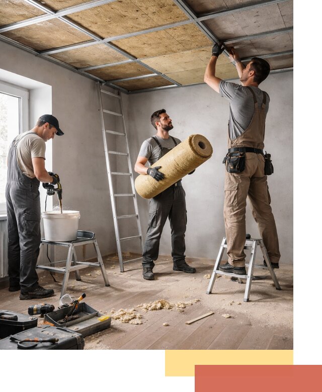 Шумоизоляция потолка в находке: профессиональный монтаж и отделка