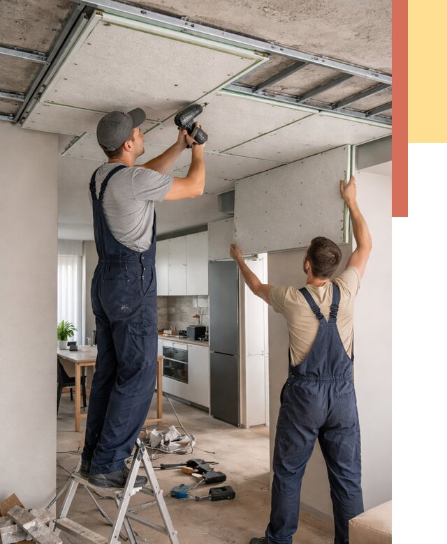 Шумоизоляция потолка панелями зипс в находке от 1908 руб. под ключ | ОТДЕЛОЧНИК-Нхд